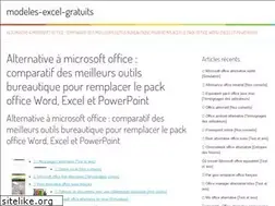 Sites similar to modeles-excel-gratuits.com