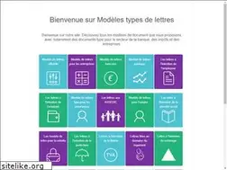 Sites similar to modeles-types-lettres.fr