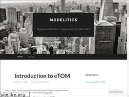 Sites similar to modelitics.wordpress.com