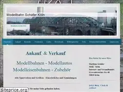 Sites similar to modellbahn-schaefer-koeln.com