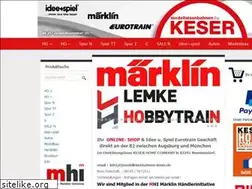 Sites similar to modelleisenbahnen-keser.de