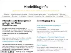 Sites similar to modellfluginfo.de