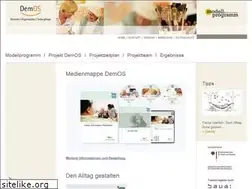 Sites similar to modellprojekt-demos.de