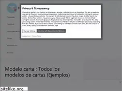 Sites similar to modelo-carta.com