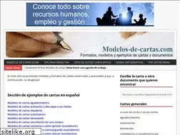 Sites similar to modelos-de-cartas.com