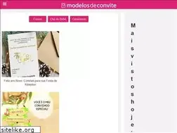 Sites similar to modelosdeconvite.com.br