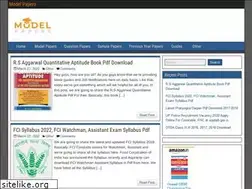 Sites similar to modelpapers.co.in