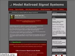 Sites similar to modelrailroadsignalsystems.com