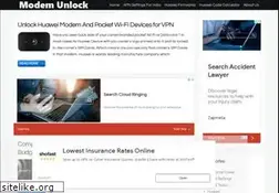 Sites similar to modemunlock.com
