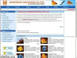 Sites similar to moderate-machines.com