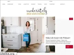 Sites similar to moderatelyhighmaintenance.com