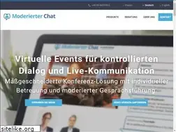 Sites similar to moderierter-chat.de