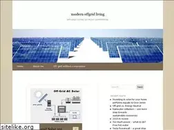 Sites similar to modern-off-grid.com