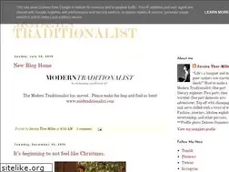 Sites similar to modern-traditionalist.blogspot.com