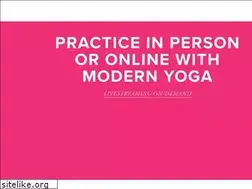 Sites similar to modern.yoga