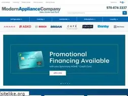Sites similar to modernapplianceco.com