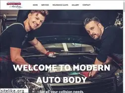 Sites similar to modernautobodymn.com