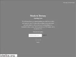 Sites similar to modernbotany.com