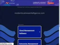 Sites similar to modernbusinessintelligence.com