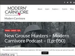Sites similar to moderncarnivore.com