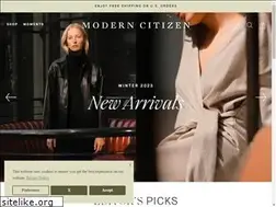 Sites similar to moderncitizen.com