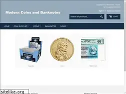 Sites similar to moderncoinsandbanknotes.com