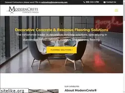 Sites similar to moderncrete.com