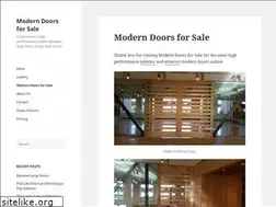 Sites similar to moderndoorsforsale.com