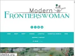 Sites similar to modernfrontierswoman.com