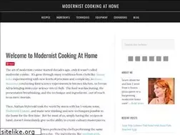 Sites similar to modernistcookingathome.com