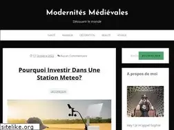 Sites similar to modernitesmedievales.org