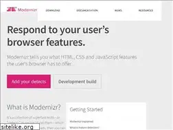 Sites similar to modernizr.com