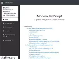 Sites similar to modernjs.com