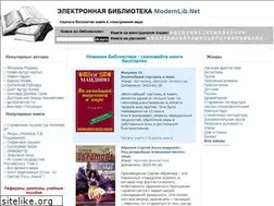 Sites similar to modernlib.net