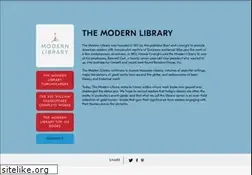 Sites similar to modernlibrary.com