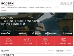 Sites similar to modernmachinery.ru