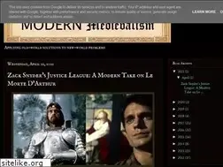 Sites similar to modernmedievalism.blogspot.com
