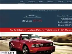 Sites similar to modernmotorsthomasville.com