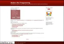 Sites similar to modernperlbooks.com
