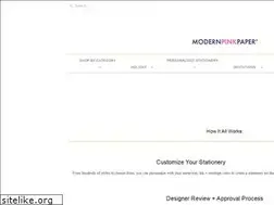 Sites similar to modernpinkpaper.com