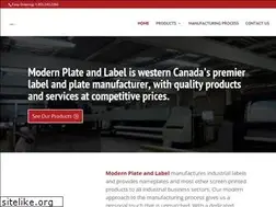 Sites similar to modernplateandlabel.com