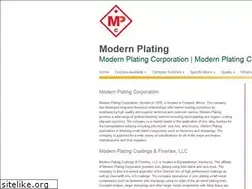 Sites similar to modernplating.com