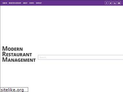 Sites similar to modernrestaurantmanagement.com