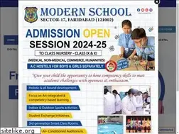Sites similar to modernschoolfaridabad.com