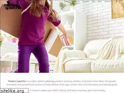 Sites similar to modernspeechie.com.au