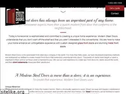Sites similar to modernsteeldoors.com