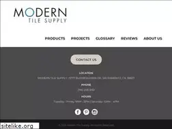 Sites similar to moderntilesupply.com