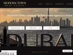Sites similar to moderntownrealestate.ae