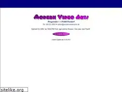 Sites similar to modernvideoarts.de