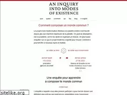 Sites similar to modesofexistence.org